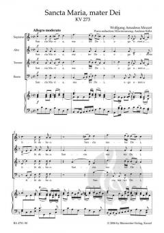Sancta Maria, mater Dei KV 273 (W.A. Mozart) 