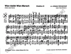 Wien bleibt Wien / Vienne reste Vienne (Johann Schrammel) 