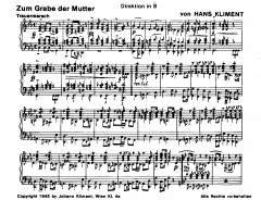 Zum Grabe der Mutter (Hans Kliment) 