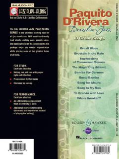 Jazz Play-Along Vol. 113: Brazilian Jazz von Paquito D'Rivera im Alle Noten Shop kaufen