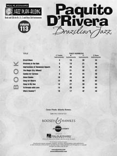 Jazz Play-Along Vol. 113: Brazilian Jazz von Paquito D'Rivera im Alle Noten Shop kaufen
