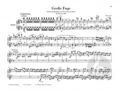 Große Fuge op. 134 von Ludwig van Beethoven für Klavier zu vier Händen im Alle Noten Shop kaufen