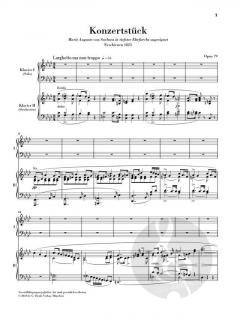 Konzertstück f-moll op. 79 von Carl Maria von Weber für Klavier und Orchester im Alle Noten Shop kaufen