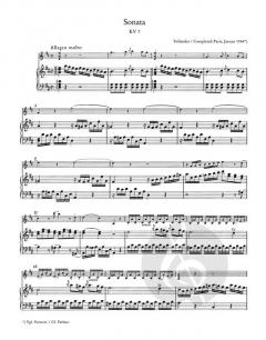 Jugendsonaten Heft 1 KV 6-9 von Wolfgang Amadeus Mozart 