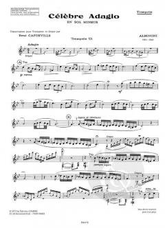 Adagio von Tomaso Giovanni Albinoni 