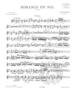 Romance en sol Op. 40 von Ludwig van Beethoven 