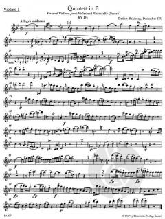 Sämtliche Streichquintette von Wolfgang Amadeus Mozart im Alle Noten Shop kaufen
