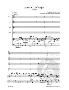 Missa C-Dur KV 167 (W.A. Mozart) 