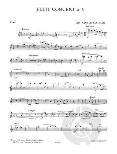 Petit concert a quatre (Jean-Marie Depelsenaire) 