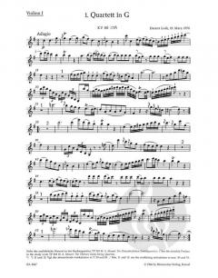 13 frühe Streichquartette Heft 1 von Wolfgang Amadeus Mozart im Alle Noten Shop kaufen