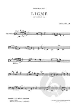 Ligne von Jean Langlais 