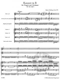 Konzert in B-Dur für Fagott und Orchester KV 191(186e) von Wolfgang Amadeus Mozart 
