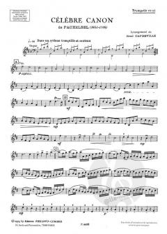 Celebre canon von Johann Pachelbel 