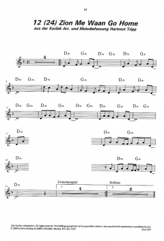 Caribbean Stuff (Ausgabe in C) von Hartmut Tripp 