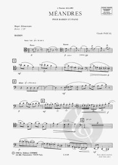 Meandres von Claude Pascal 