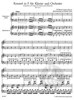 Klavierkonzert Nr.11 F-Dur KV 413(387a) (W.A. Mozart) 