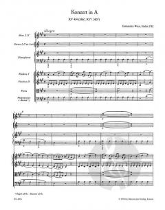 Klavierkonzert Nr. 12 A-Dur KV 414 von Wolfgang Amadeus Mozart 