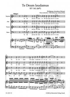 Te Deum laudamus KV 141 (66b) (W.A. Mozart) 