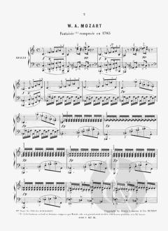 Sonate No.14 KV457 en mib maj. von Wolfgang Amadeus Mozart 