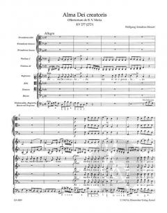 Alma Dei creatoris KV 277 (272a) (W.A. Mozart) 