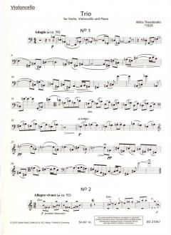 Trio von Mikis Theodorakis 