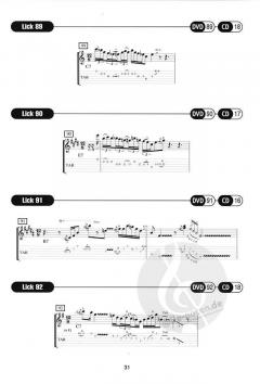 200 Blues Licks für Gitarre in 3D von Ingo Scholl 