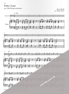 Songs mit CD von Kurt Weill 