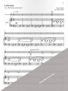 Songs mit CD von Kurt Weill 