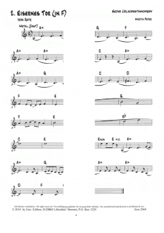 Sechs Urlaubsstimmungen (Ausgabe F) von Martin Peter 