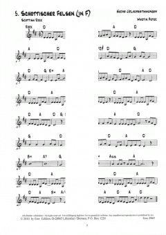 Sechs Urlaubsstimmungen (Ausgabe F) von Martin Peter 