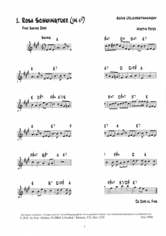 Sechs Urlaubsstimmungen (Ausgabe Eb) von Martin Peter 