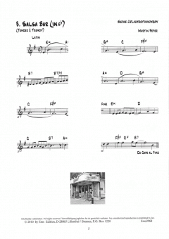 Sechs Urlaubsstimmungen (Ausgabe Eb) von Martin Peter 