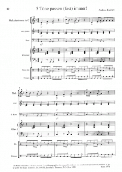 Klassenmusizierstücke 1 (Andreas Kleinert) 