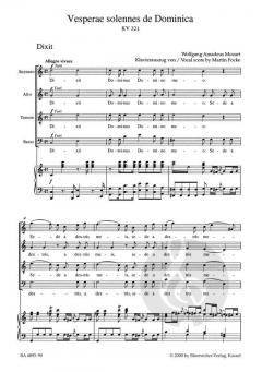 Vesperae solennes de Dominica KV 321 (W.A. Mozart) 