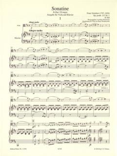 3 Sonatinen op. posth. 137 von Franz Schubert 