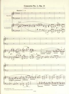 Konzert Nr. 2 f-Moll op. 21 von Frédéric Chopin für Klavier und Orchester (Ausgabe für 2 Klaviere) im Alle Noten Shop kaufen
