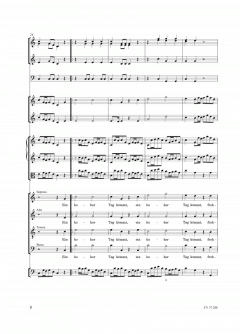 Ein hoher Tag kömmt (Gottfried August Homilius) 