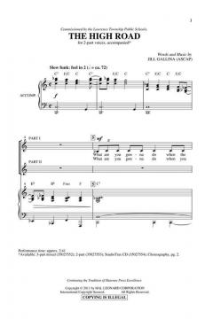 The High Road von Jill Gallina 