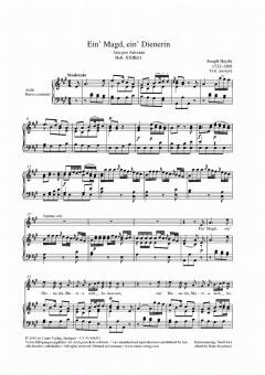 Ein' Magd, ein' Dienerin von Joseph Haydn 