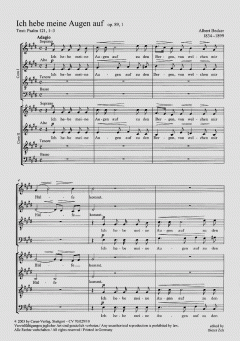 Du Hirte Israels, höre op. 89,2 (Albert Becker) 