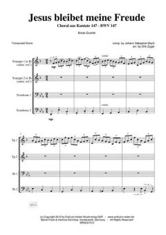 Jesu meine Freude von Johann Sebastian Bach 