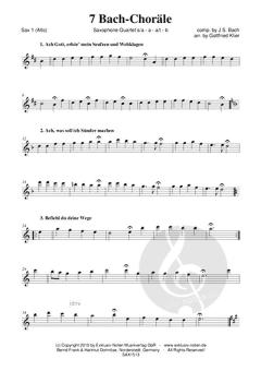7 Bach Choräle 