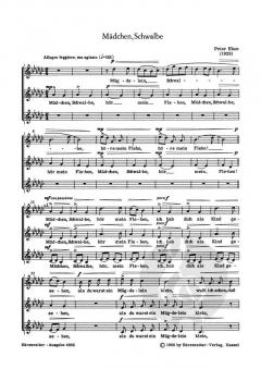 Von Schwalben und Mädchen (Petr Eben) 