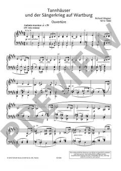 Tannhäuser und der Sängerkrieg auf Wartburg WWV 70 von Richard Wagner 