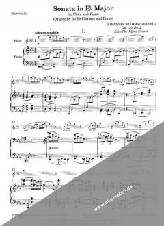 Sonata in E-Flat Major, Op. 120, No. 2 von Johannes Brahms 
