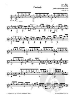 Tombeau und Fantasie von Silvius Leopold Weiss 