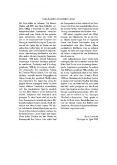 Drei frühe Lieder (Clytus Gottwald) 