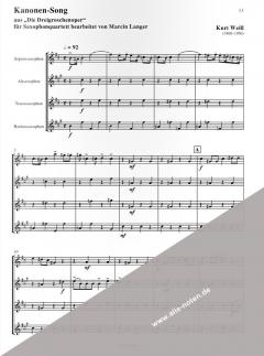 Songs von Kurt Weill 