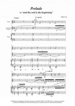 Prelude to 'and the end is the beginning' (Hope Lee) 