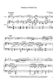 Fantasie über polnische Lieder von Elise Filipowicz 